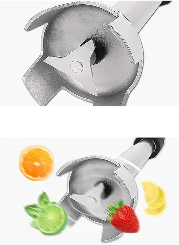 Electric Stick Blender Hand Blender Stick Immersion Mixer with 50cm Stick 500 Watts Up To 1600rpm Speed Fixed Speed with Locking and Safety Button Stick Blender