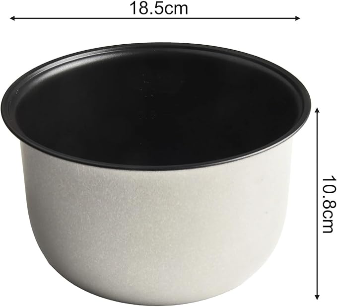 Electric Rice Cooker Inner Pot Universal 2L Non Stick Inner Pot for Pressure Cookers