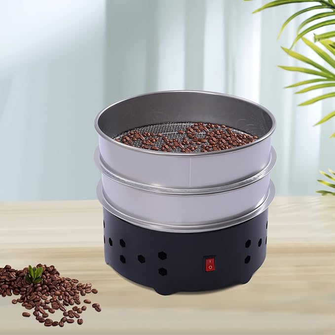 Coffee Bean Cooler Electronic Bean Cooling Machine with One-touch Switch Electric Roasting Cooling Machine for Household Roasting