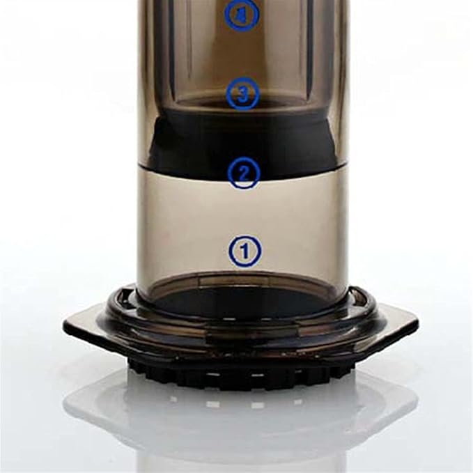 Portable Coffee Machine Manual Pressure Pot Filter Hand-Washed Coffee Drip Pot with Coffee Filter Paper Home Kitchen