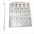 Stainless Steel Folding Barbecue Net Portable BBQ Picnic Accessories Size:L 35.8x20CM Cookware Set Cookware Picnic Boiler Cookware