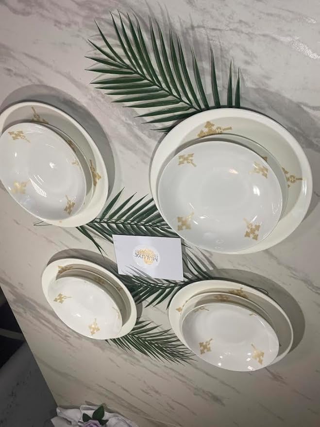 Ethiopian Cross Dinner Set Muluya Essentials Golden Design (12 10.5) ME0002224