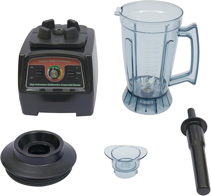 Commercial High Speed Blending Juicer 2800W High Powered Professional Blending and Food Processor For Smoothies Blending Ice Cream Frozen Dessert Shakes and Smoothies Maker