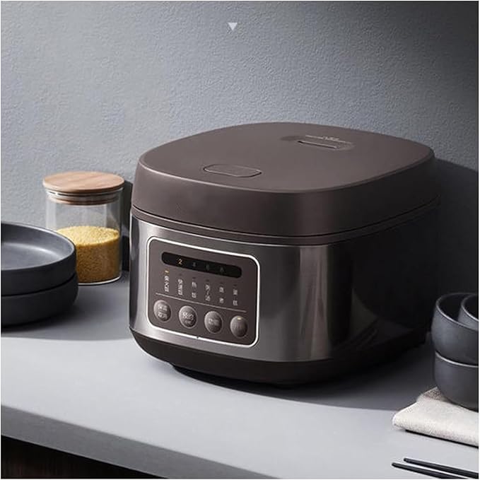 Mini Rice Cooker Commercial Rice Cooker 4L Portable Rice Cooker Cook Rice &amp Steam Vegetables For Rice Porridge Soup