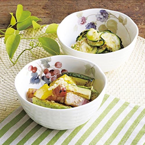 Narumi 96011-23336P Lucy Garden Dinnerware Set Set of 6 Microwave Heater Dishwasher Safe