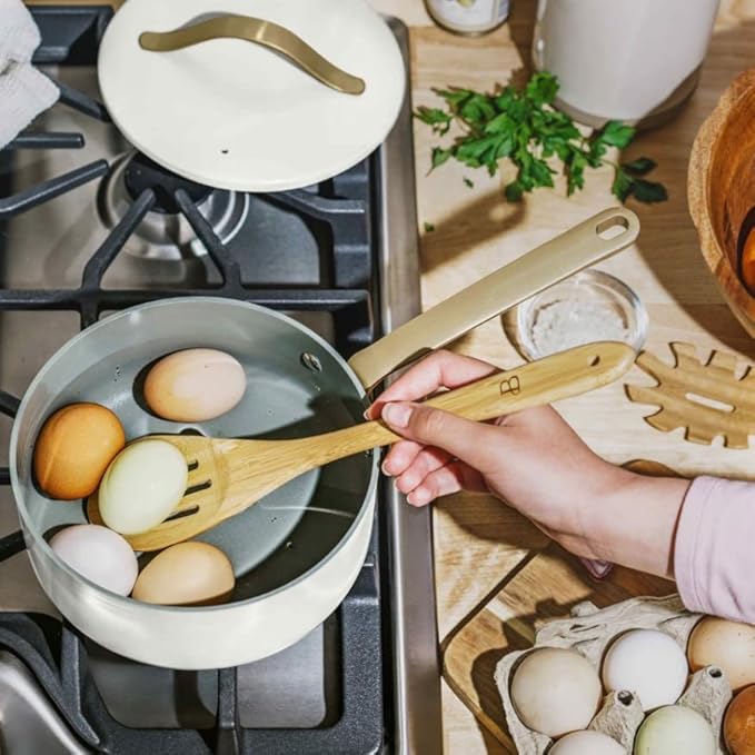 Beautiful 12pc Ceramic Non-Stick Cookware Set