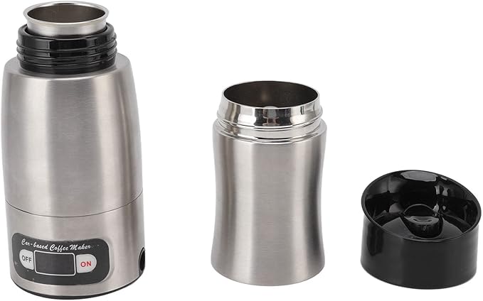 Portable Coffee Maker for Car with 12V 24V Cigarette Lighter Car Coffee Machine for Travel Camping Gifts