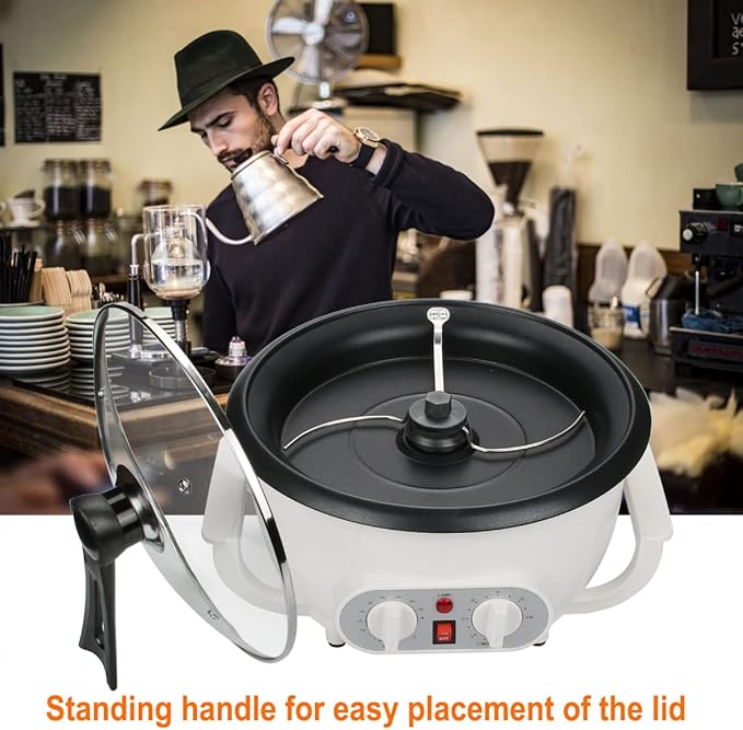 Coffee Bean Roaster Machine for Home Use Coffee Roaster Machine with Timing 110V 1200W