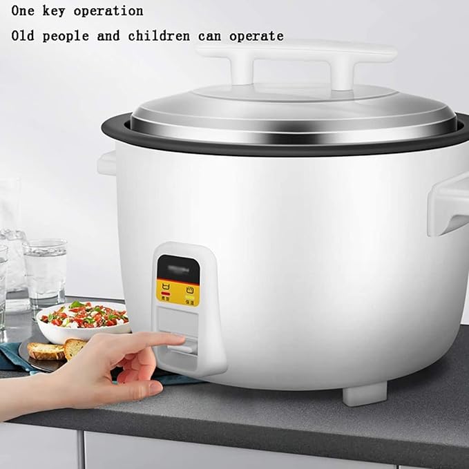 Large Capacity Rice Cooker for 4-40 People - Ideal Commercial Hotel Home Cooking Appliance - Old-Fashioned Canteen Style18L