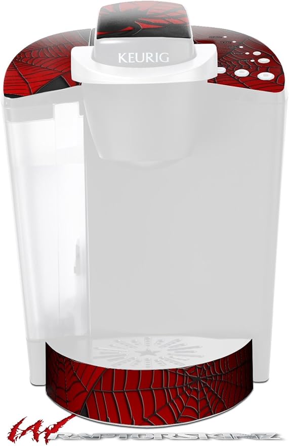Decal Style Vinyl Skin compatible with Keurig K40 Elite Coffee Makers Spider Web (COFFEE MAKER NOT INCLUDED)
