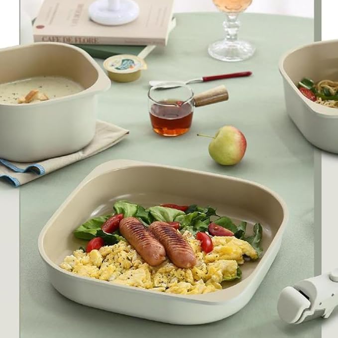 IH Fika Reserve Comfort cookware set 7P Cream
