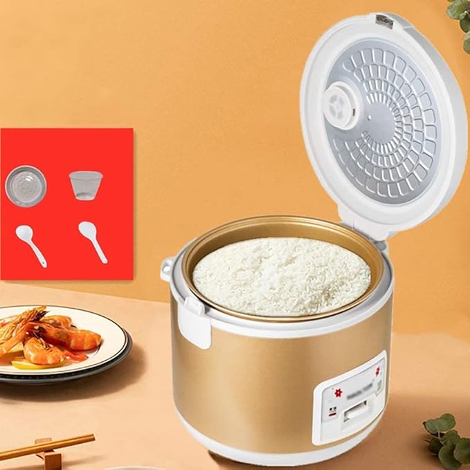 Rice Cooker Household Intelligent Thermal Insulation Multifunctional Non-Stick Cooker Small Household Appliances (5L) ()