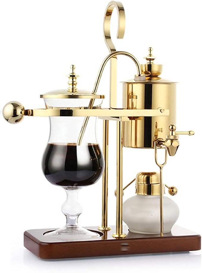 Luxury Family Balance Syphon Coffee Maker Siphon Cold Brew Coffee Maker Brewer with Elegant Design Retro-Style Coffee Pots