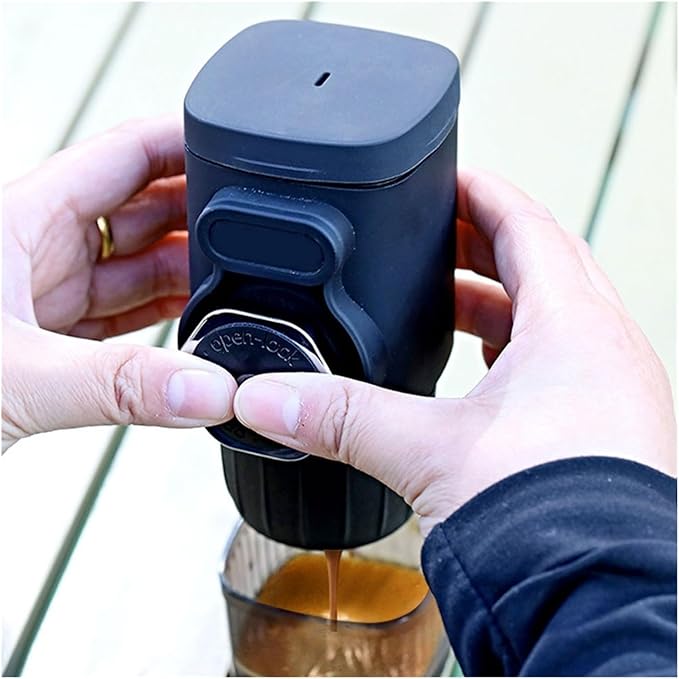 Portable Espresso Maker - Manual Espresso Machine for Travel - Hand Pressure Coffee Machine