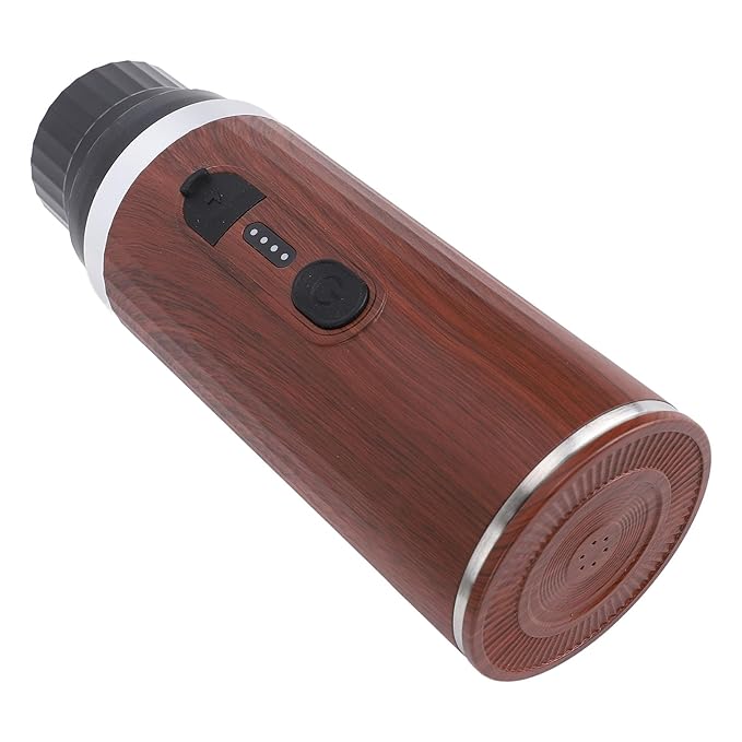 Portable Coffee Maker 20bar Extraction Self Heating 304 Stainless Steel 7500mAh Rechargeable Cordless Electric Travel Coffee Maker with Ground Coffee &amp NS Capsule for RV