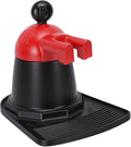 Double Spout Coffee Maker Efficient Lightweight Design for Quick Brewing for Home Aluminum Alloy BlackRed