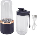 300ml Portable Blender Cordless 6 Blades Maker for Shakes Six Blades USB Charging with Bottle and Lid