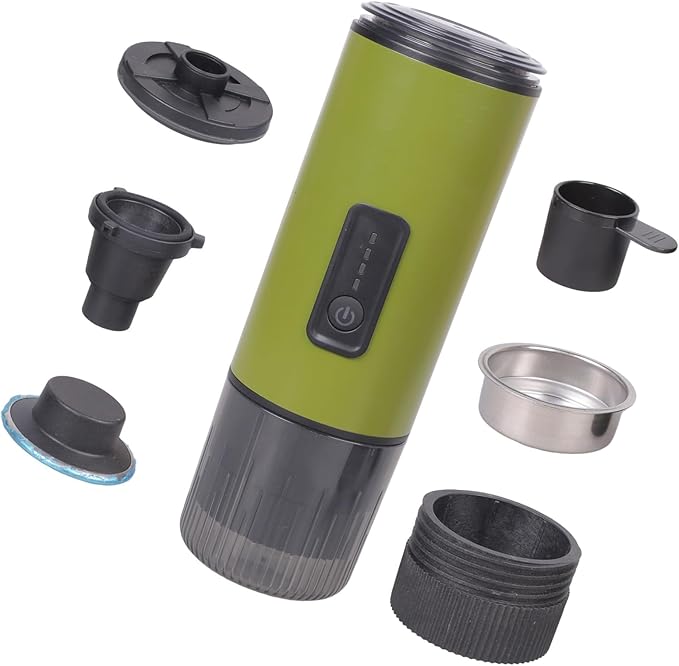 Transportable Combined Coffee Machine with 7500mAh Battery 20 Club Pressure Fast Heating for Travel Backpacking Office Use Mobile Medication Coffee Machine