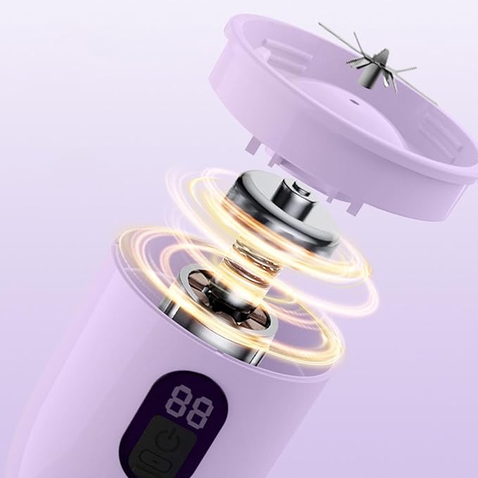 500ml Portable Shakes Maker USB Rechargeable Juicer Blenders Juicing Cup With Powerful Motor For Home And Gym Use Portable Blenders