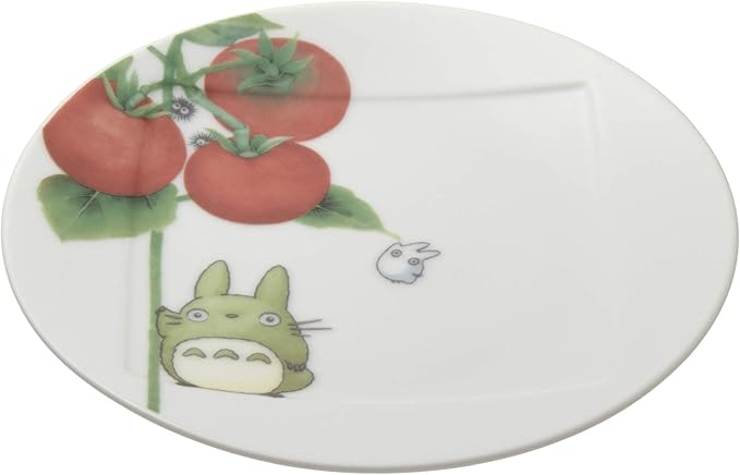 Noritake 1704-2L/VT9931A Medium Plate Tomatoes Diameter: Approx. 6.1 inches (15.5 cm) Height: Approx. 0.8 inches (2 cm) Microwave Safe Dishwasher Safe