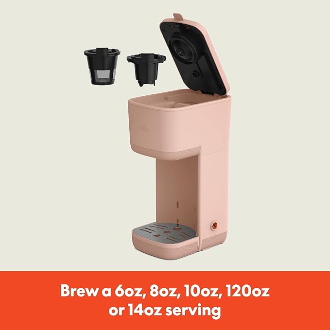 Single Serve Coffee Maker with Reusable Filter and Compact Countertop Design Personal Pod-Free Coffee Machine for Everyday Home Brewing – Bella Kitchen Collection