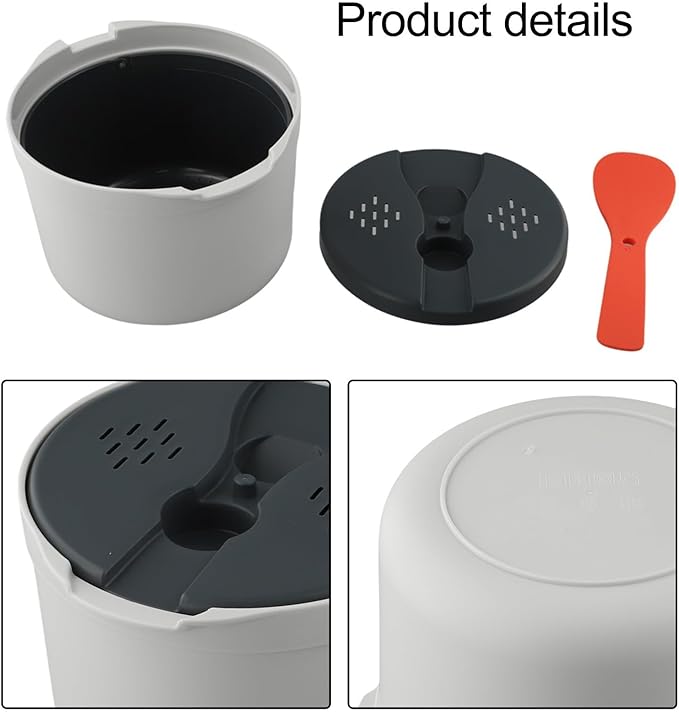 Efficient Portable Rice Cooker With Steam Functionality For Fast Meal Prep At Home Or