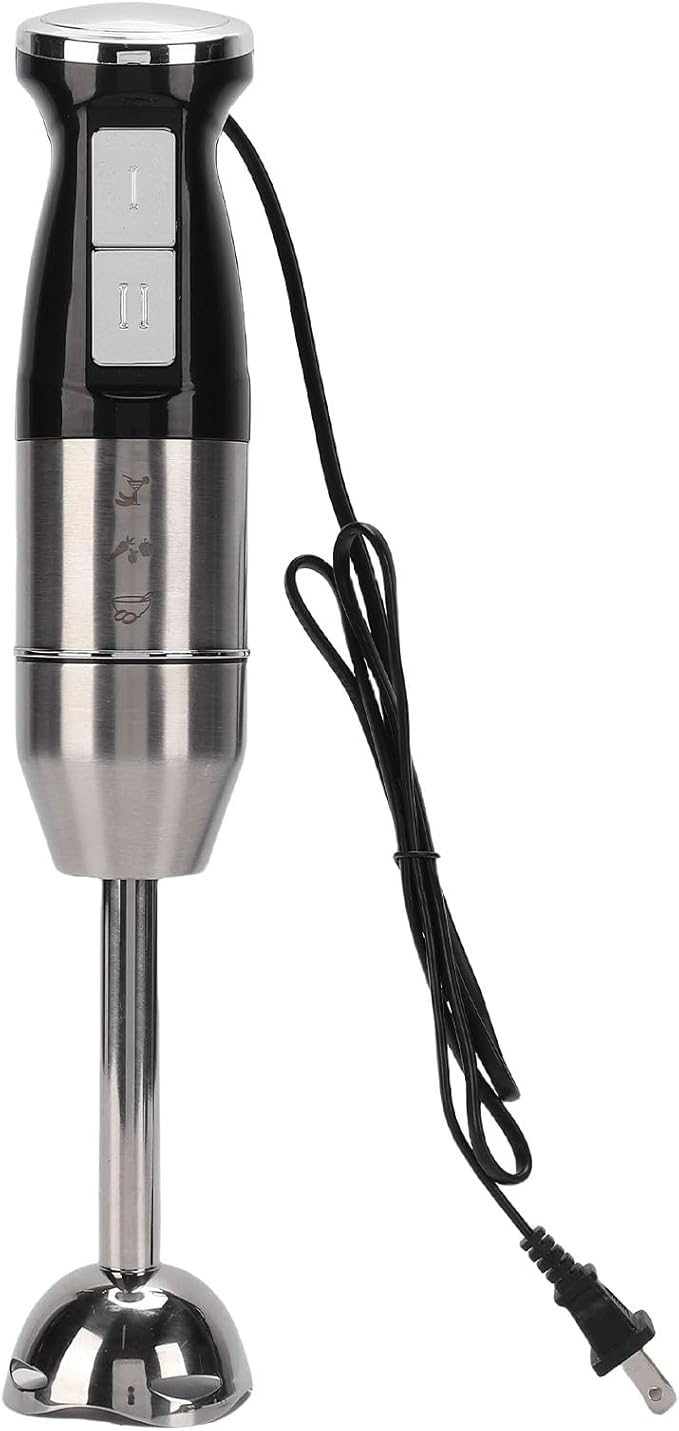 Immersion Blender Variable Speed Corded Hand Blender Stick Mixer Powerful Handheld Electric Stick Blender for Soup Smoothie Puree Baby Food Kitchen Gadget