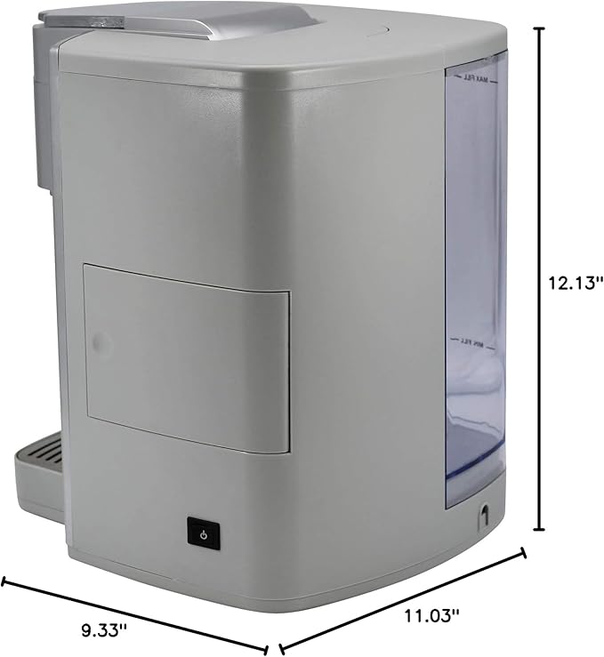 Cuisinart Coffee Maker Single Serve 72-Ounce Reservoir Coffee Machine Programmable Brewing &amp Hot Water Dispenser Stainless Steel Cool Grey