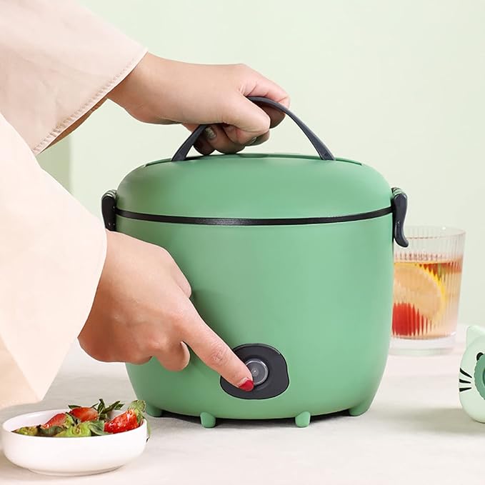 Rice Cooker Rice Cooker Electric 1.8L Multicooker With Removable Non Stick Rice Pot And Keep Warm Function For 1-3 People(White)