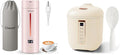 CHACEEF 1.2L Mini Rice Cookers &amp 350ml Travel Electric Kettle
