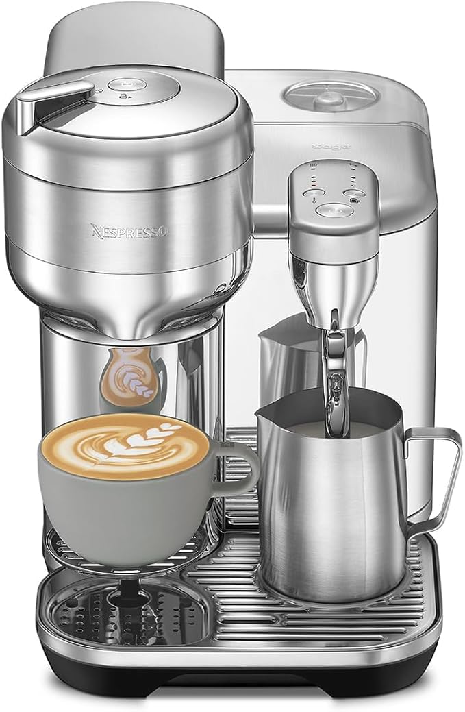Nespresso Vertuo Creatista Coffee and Espresso Maker by Breville Brushed Stainless Steel Descaling Kit