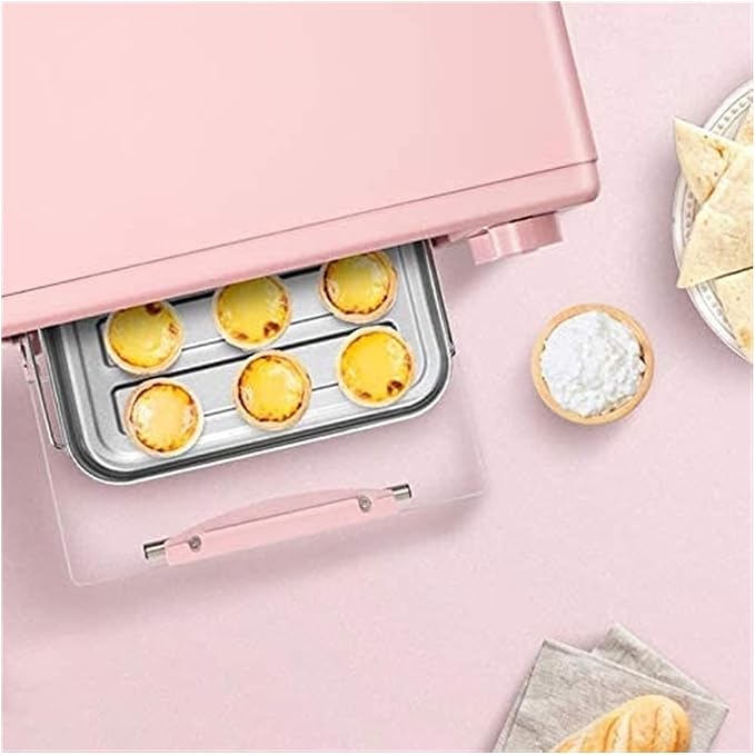 Stainless Steel Toaster Countertop Convection Oven w/Multiple Temperature Control Include Bake Broil Keep Warm