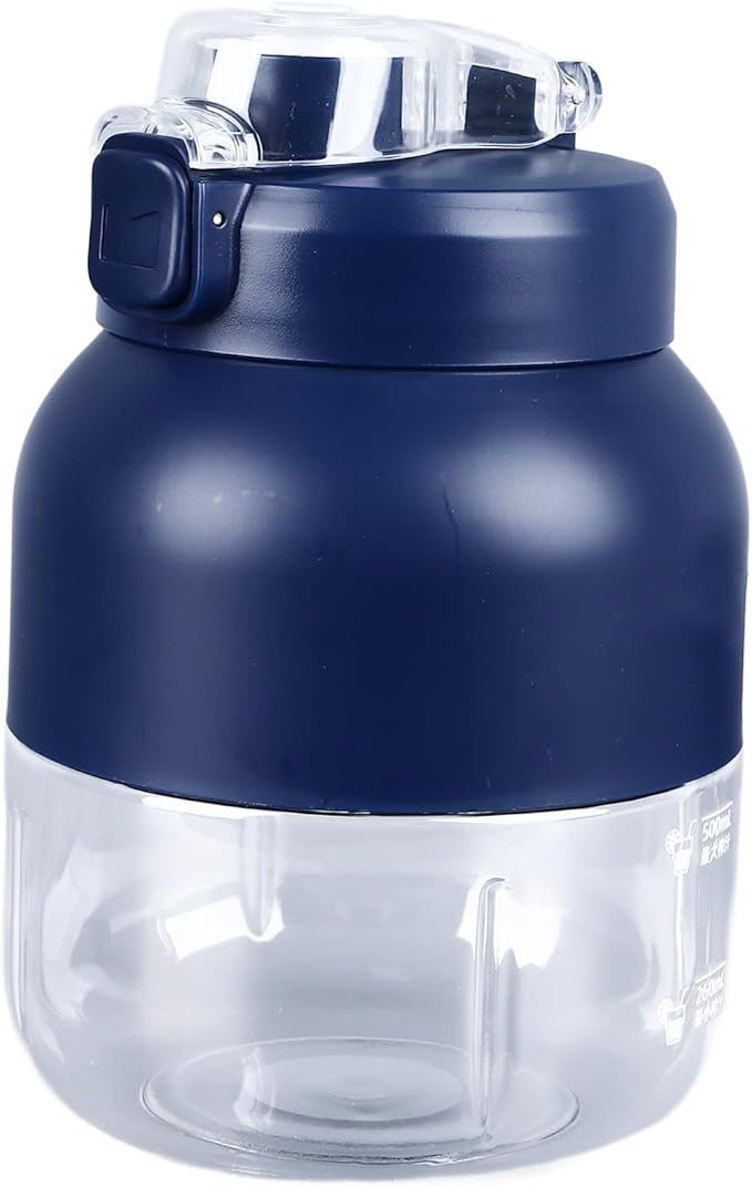Portable Blender 800ml Large Capacity Rechargeable Multi Functional Juicer Cup Innovative Ice Crushing Function Easy to Use Personal Blender with Straw for Juicing Blending