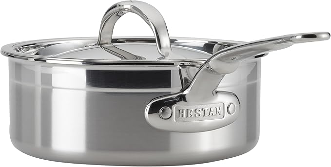 Hestan ProBond - Professional Clad Stainless Steel 5-Piece Ultimate Cookware Set Induction Compatible