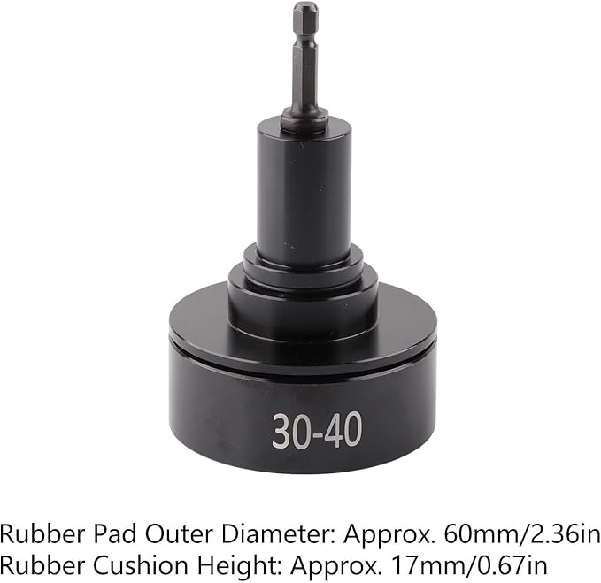 Electric Bottle Capping Machine Bit Electric Cap Sealing Head30-40mm/1.18-1.57in Good Sealing Bottle Capper Automatic Capping Machine Accessory for Working