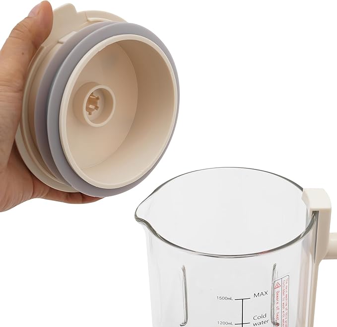 Soy Milk Maker 500W 120V Nut Milk Maker with Delay Start/Boil Water/Self-Cleaning Automatic Machine for Homemade Oat Milk Nutmilk Juice Milkshake