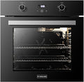GASLAND 24 Inch Gas Wall Oven ETL Certified Built-in Natural Gas Oven with Convection Rotisserie Bake &amp Broil Digital Timer 120V Plug Easy Clean Single Wall Oven Black