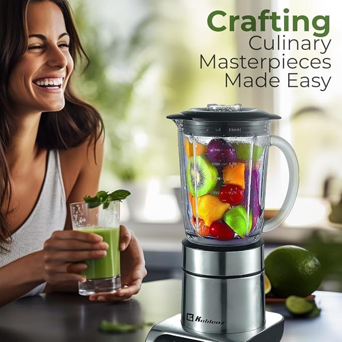 Koblenz Kitchen Magic Collection 1.75-Liter LKM-9510 RVI Professional Blender One Size Silver