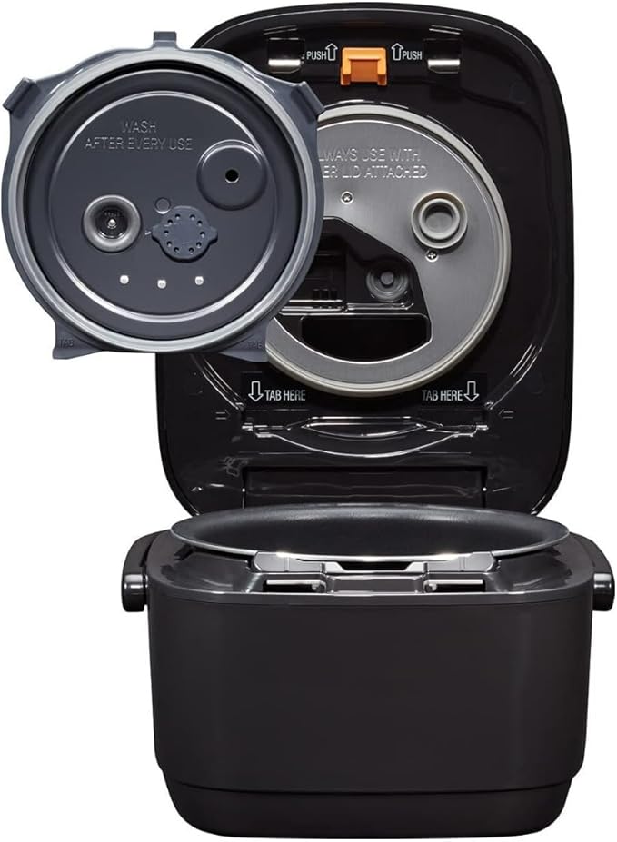 Zojirushi NW-JEC10BA Pressure Induction Heating (IH) Rice Cooker &amp Warmer 5.5-Cup Made in Japan