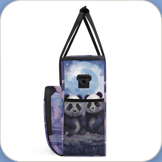 Panda Lotus Coffee Maker Carrying Bag Portable Travel Storage Tote Bag Compatible with K-Mini or K-Mini Plus Single Serve Coffee Brewer Carrying Case with Multiple Pockets &amp Shoulder Strap