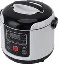 12V Car Rice Cooker 2L 130W with Steam Basket Timer Portable Multifunction Auto Cooker Non Stick Pot for Travel Vehicles