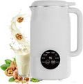 Quiet Multifunctional 8-in-1 Soy &amp Soybean Milk Maker 40oz Almond Milk Maker and Nut Milk Maker with Delay Start and Keep Warm for Family Homemade Oats Soy Milk Smoothies Self-Cleaning.