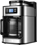 Coffee Machine Fully Automatic Grinding Machine Drip Type Milk Frother 92℃ Constant Temperature LED LCD Suitable For All Ages