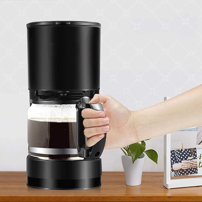 Coffee Machine Filter Coffee Machine With Insulated JugAnti-Drip SystemPermanent Reusable FilterFilter Coffee Maker With 10 Minute Brew Time800WCompatible with espresso cooke