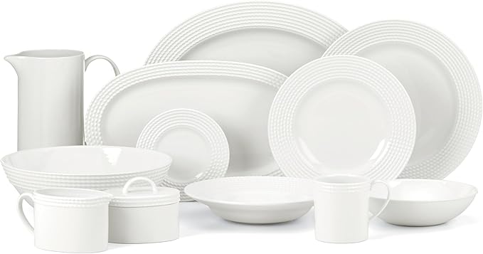 Kate Spade New York Wickford Accent Plate 1.15 LB White
