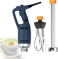 350w/500w/750w High-Power Commercial Hand BlenderProfessional Immersion Blender with Lock Buttonfor Soup BucketsStainless Steel Blade for Pureeing Whipping Cream Emulsify 350W-40cm