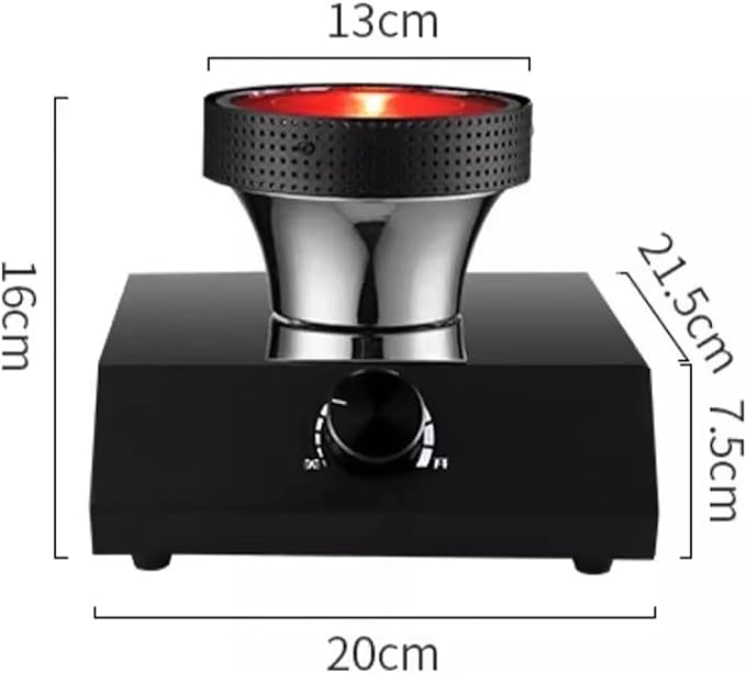 Vacuum Siphon Coffee Maker Siphon Coffee Maker With Halogen Lamp Heater Durable Glass endure temperature extremes crack resistance &amp Adjustment Temperature for home and professional cafe
