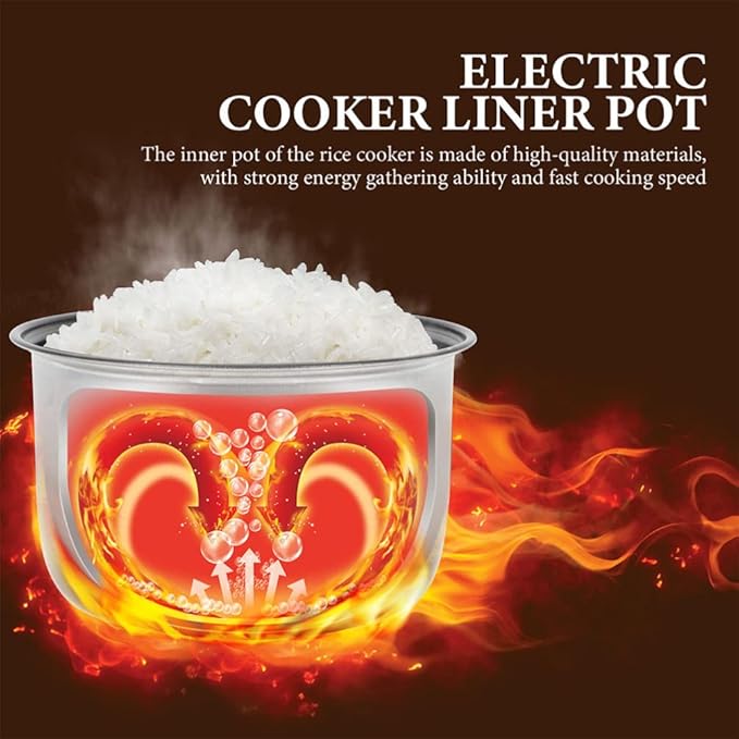 HANABASS Household Rice Cooker Inner Pot Non-stick Rice Cooker Pot Electric Cooker Accessory 3L
