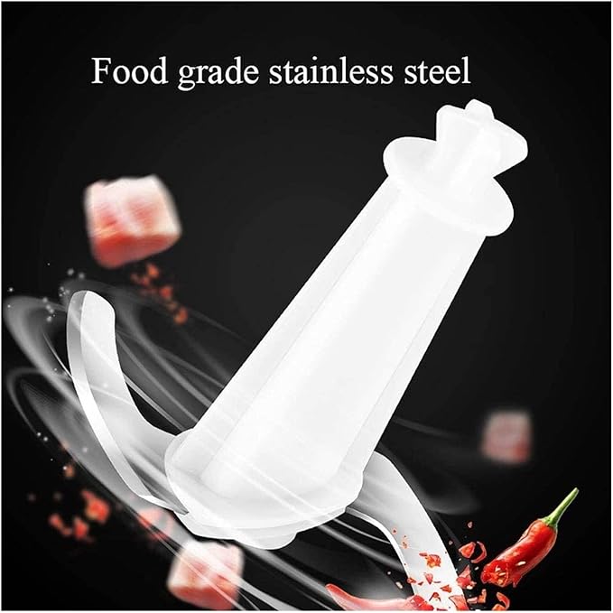 450W Immersion Hand Blender 4-in-1 Stainless Steel Stick Blender 2 Speed Includes Mixing Beaker/Whisk Attachment/Milk Frother BPA-Free