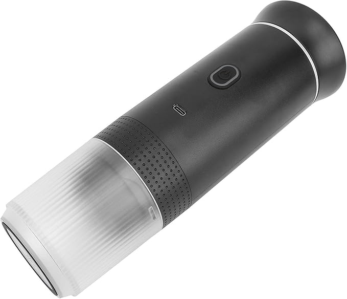 Travel Coffee Maker Portable Rechargeable Automatic Brew Coffee Maker Lightweight for Travel Office Home (BLACK)